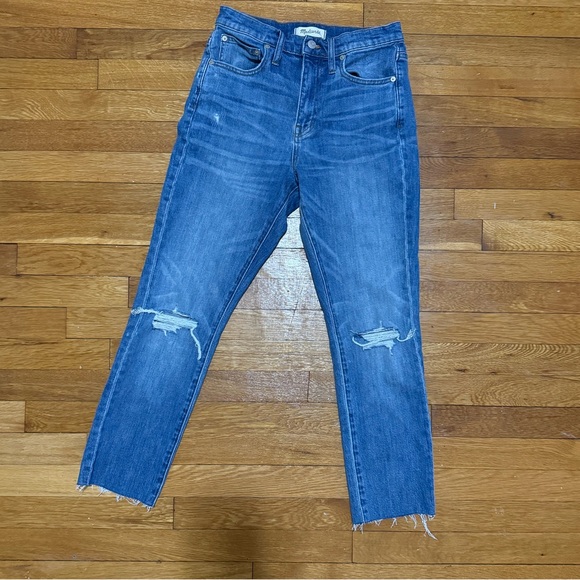 Madewell High-Rise Slim Crop Boyjean - Picture 3 of 5